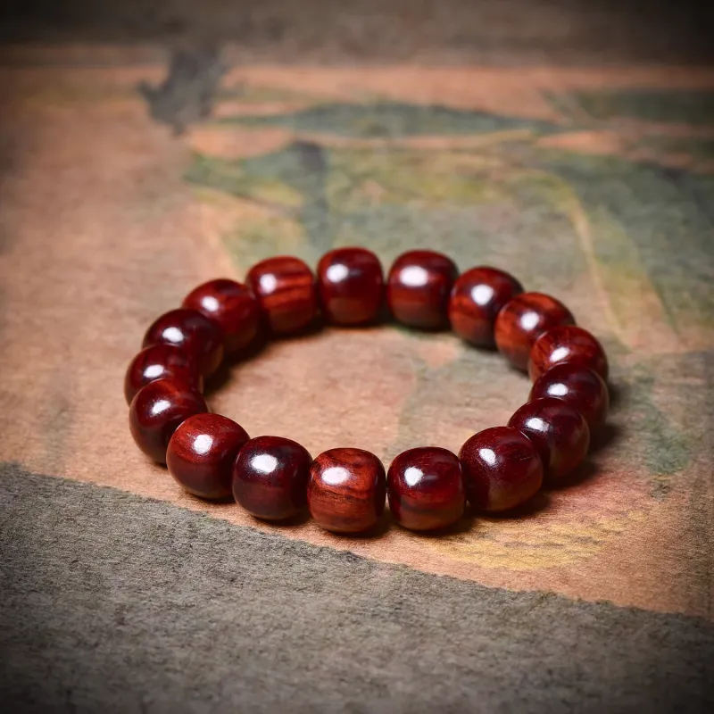 The Call Of The Heart Rosewood Bracelets Unisex-3