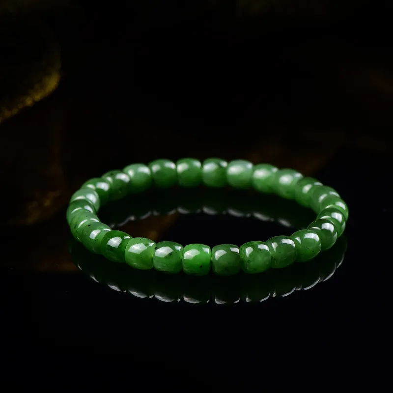 The Call Of The Heart Hetian Jade Bracelets Jasper Unisex-4