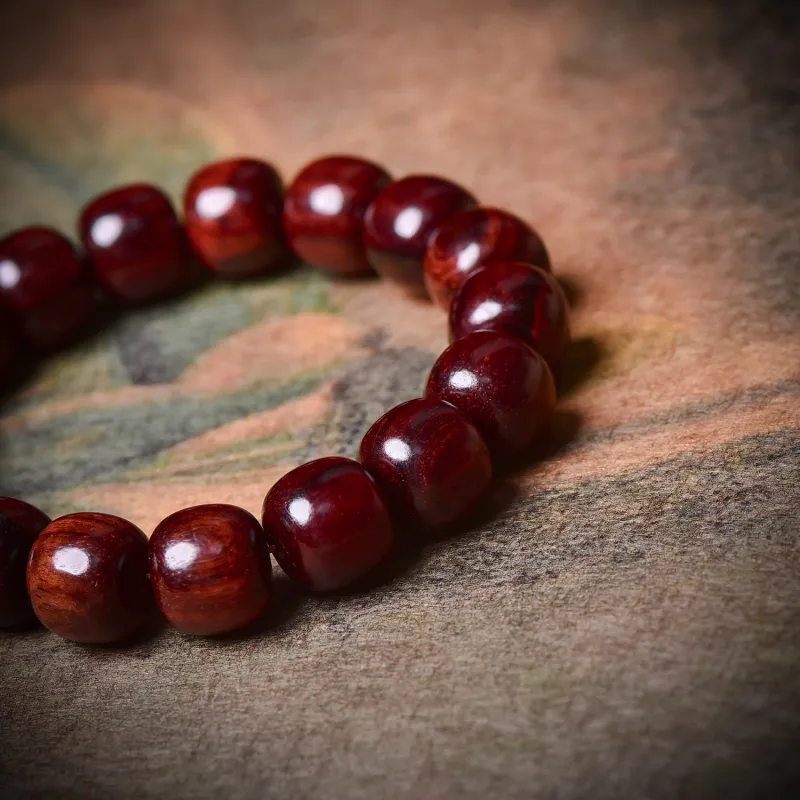 The Call Of The Heart Rosewood Bracelets Unisex-5