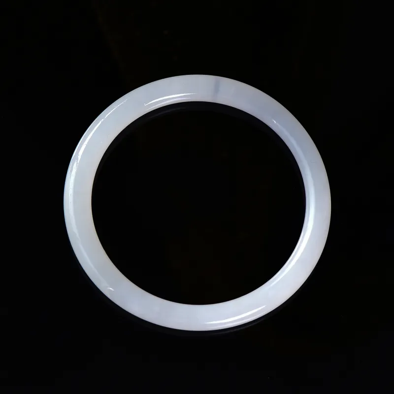 The Call Of The Heart Hetian Jade Bangles White Jade Women's-3