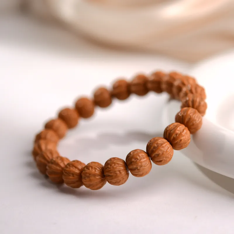 The Call Of The Heart Monkey Head Walnut Bracelets Unisex-4