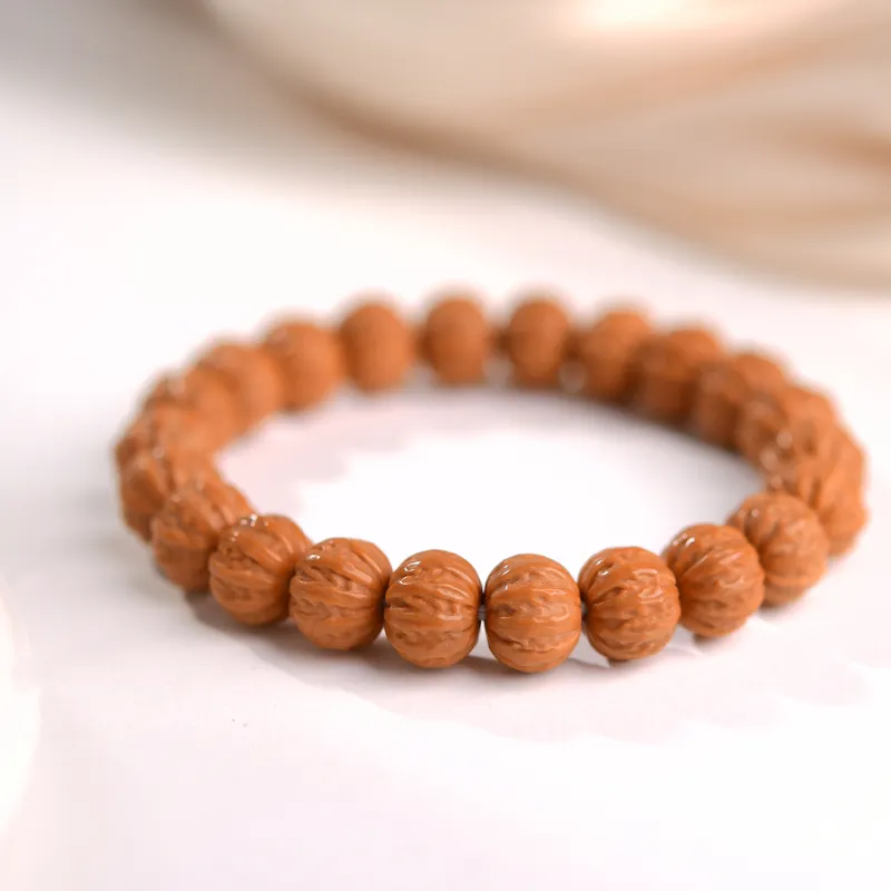 The Call Of The Heart Monkey Head Walnut Bracelets Unisex-1