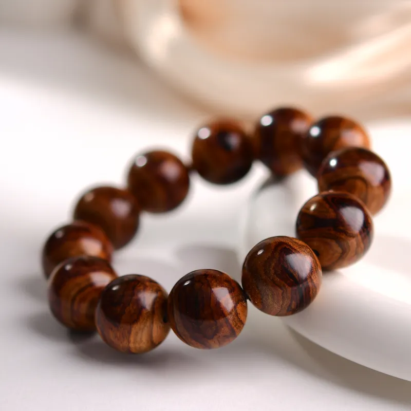 The Call Of The Heart Huanghuali Precious Wood Bracelets Unisex-4