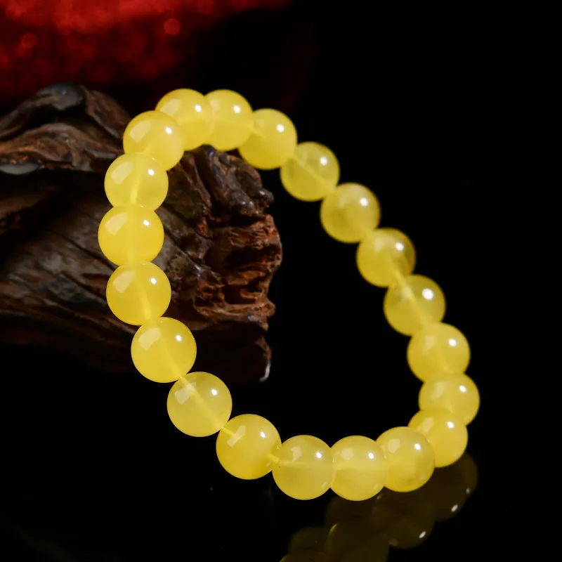 The Call Of The Heart Amber Beeswax Bracelets Unisex-5
