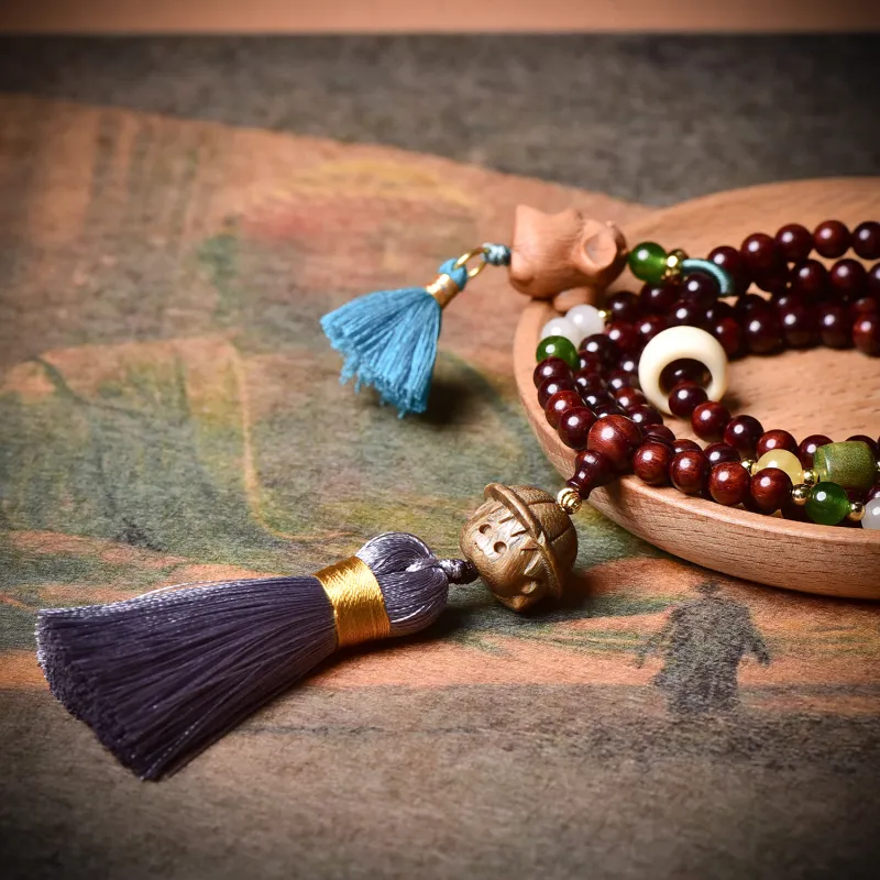 The Call Of The Heart Rosewood Bracelets Unisex-4