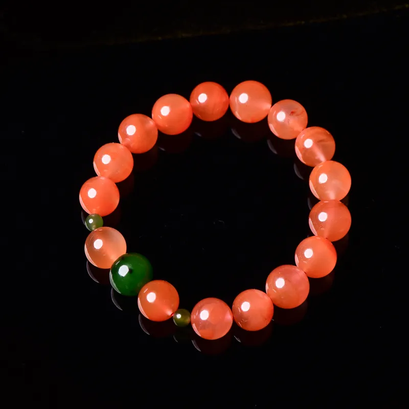 The Call Of The Heart Southern Red Agate Bracelets Unisex-2