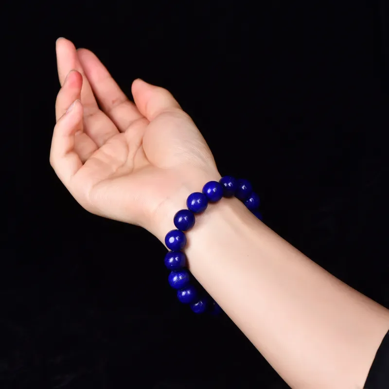 The Call Of The Heart Lapis Lazuli Fine Jade Bracelets Unisex-1