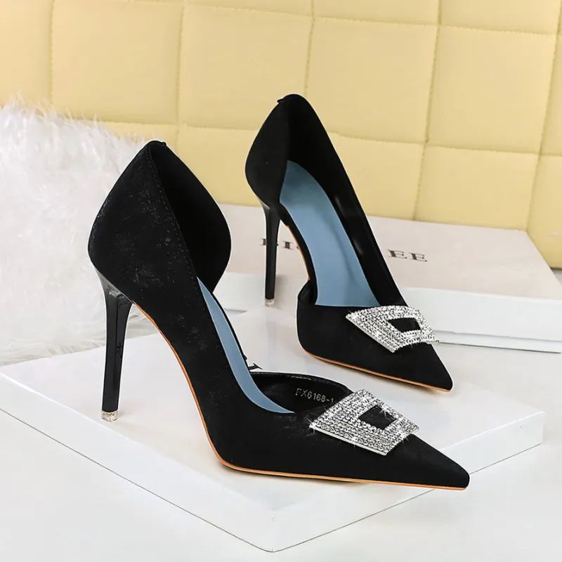 YAFEI XUANYU Slim Heel High Heels 10.5CM Women's-2