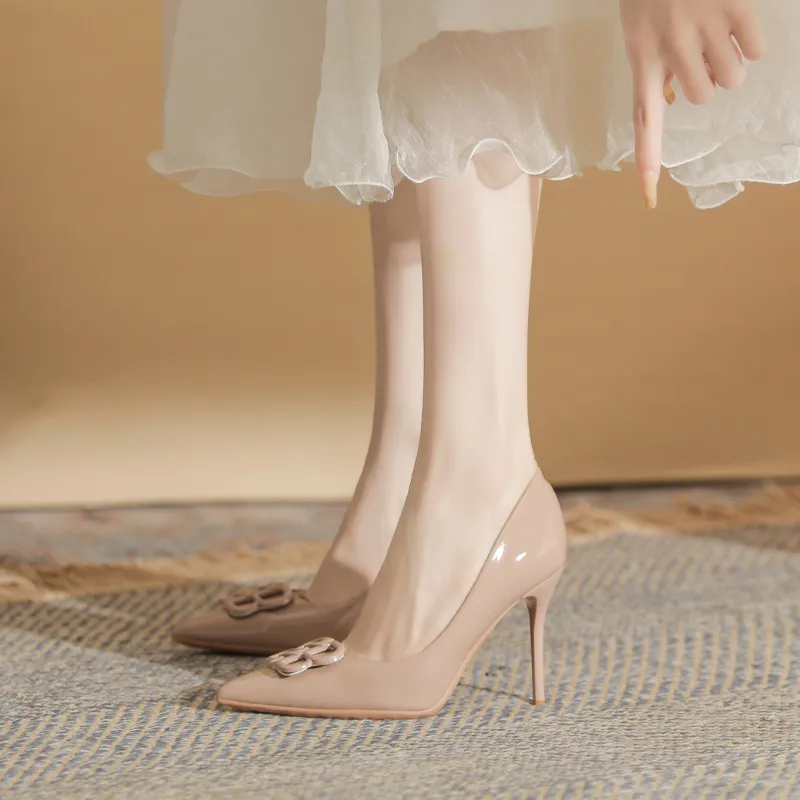 YAFEI XUANYU Slim Heel High Heels Women's-26