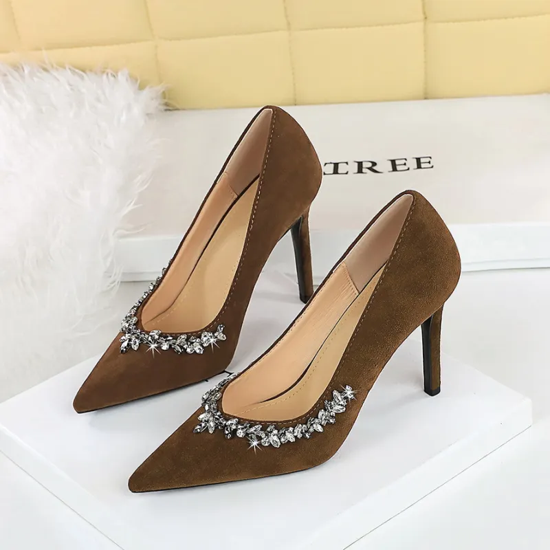 YAFEI XUANYU Slim Heel High Heels Women's-7