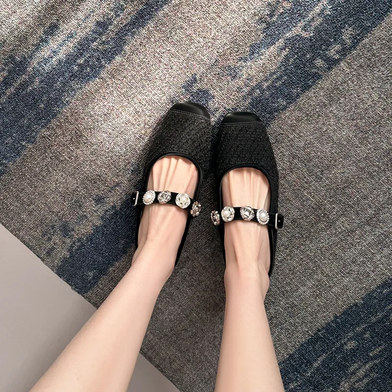 YAFEI XUANYU Abrasion Resistant Slip Resistant Wrap toe Slippers Women's-4