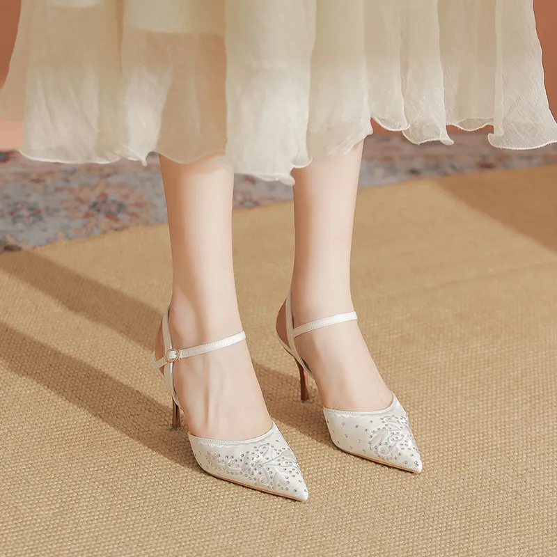 YAFEI XUANYU Slim Heel High Heels 7cm Women's-8