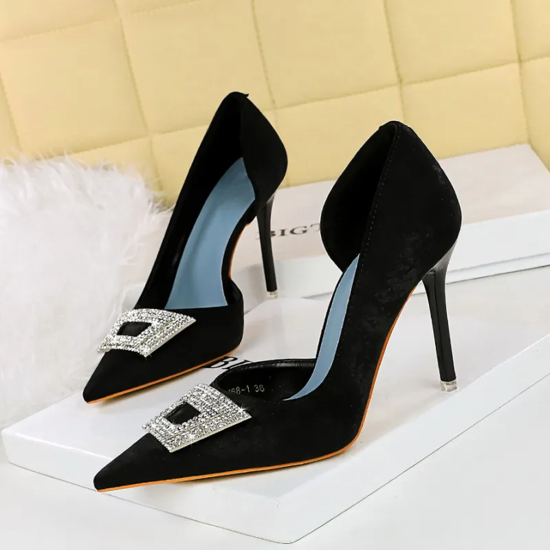 YAFEI XUANYU Slim Heel High Heels 10.5CM Women's-1