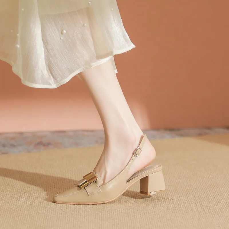 YAFEI XUANYU Chunky Heel High Heels Women's-7