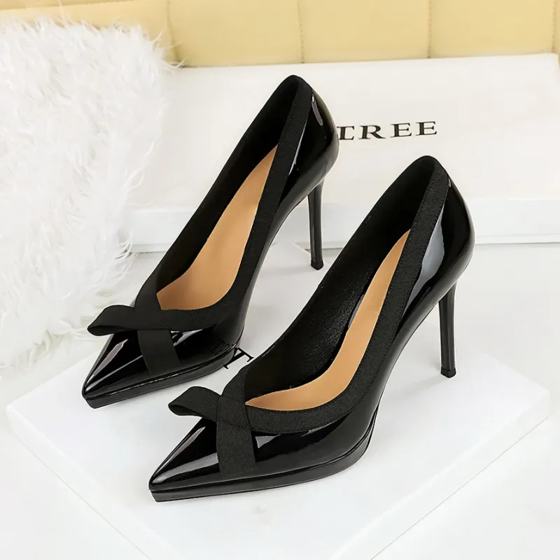 YAFEI XUANYU Slim Heel High Heels 10.5CM Women's-7