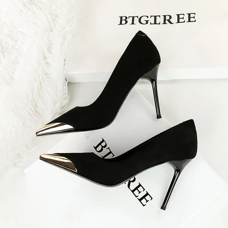 YAFEI XUANYU Slim Heel High Heels Women's-9