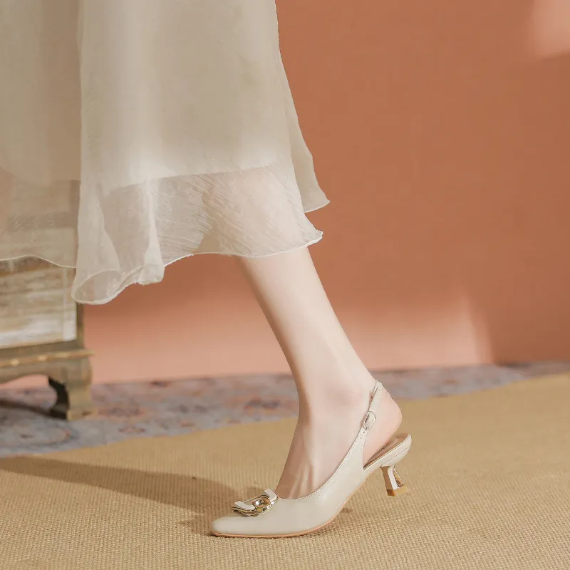 YAFEI XUANYU Slim Heel High Heels 4.5cm Women's-9