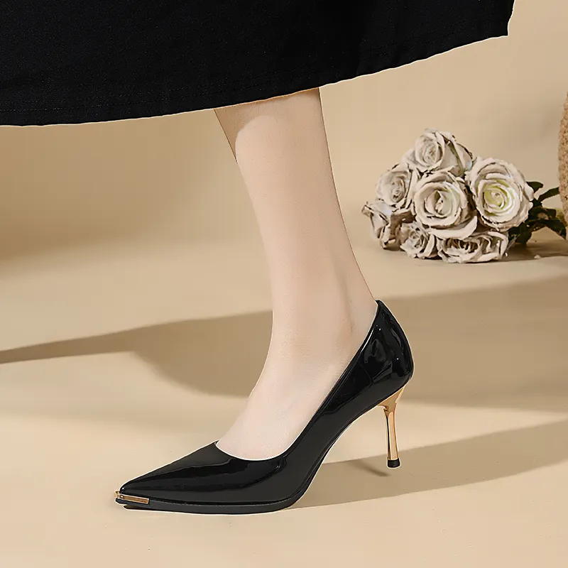 YAFEI XUANYU Slim Heel High Heels 7.5CM Women's-4