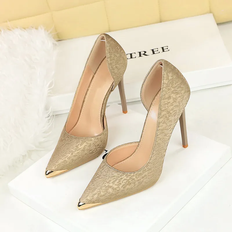 YAFEI XUANYU Slim Heel High Heels Women's-7