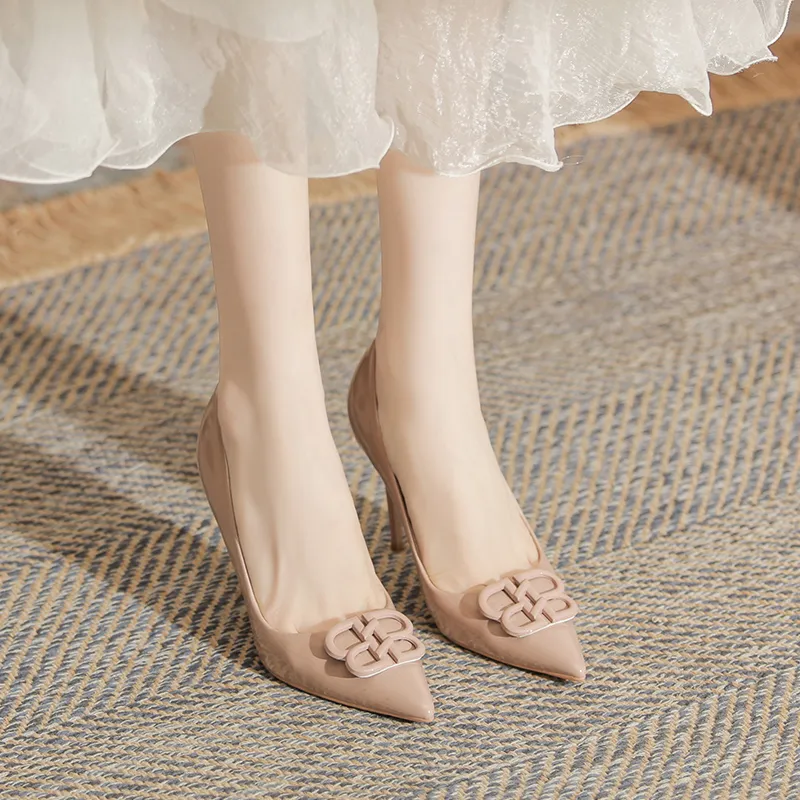 YAFEI XUANYU Slim Heel High Heels Women's-22
