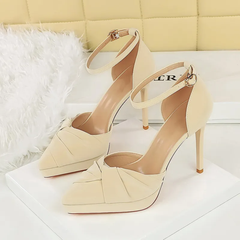 YAFEI XUANYU Slim Heel High Heels 10.5CM Women's-7