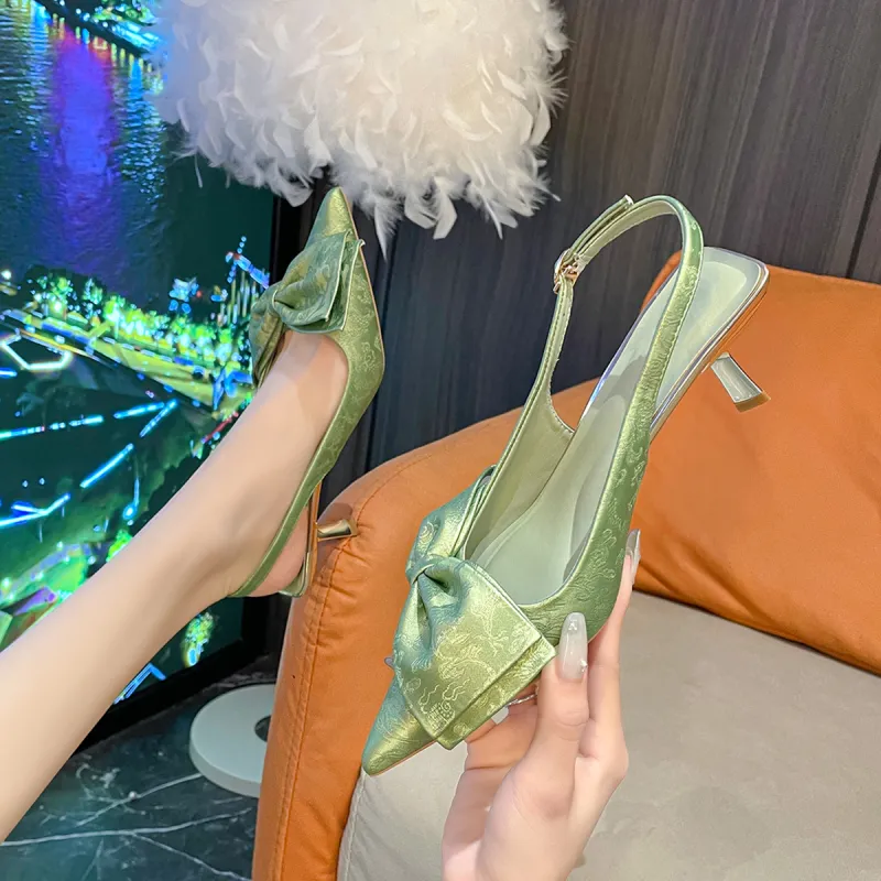 YAFEI XUANYU Chunky Heel High Heels 5cm Women's-3