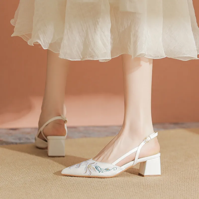YAFEI XUANYU Strap Sandals 5cm Women's-4