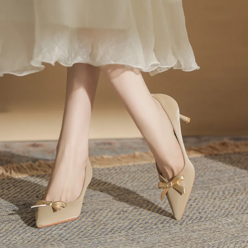 YAFEI XUANYU Slim Heel High Heels 6CM Women's-17
