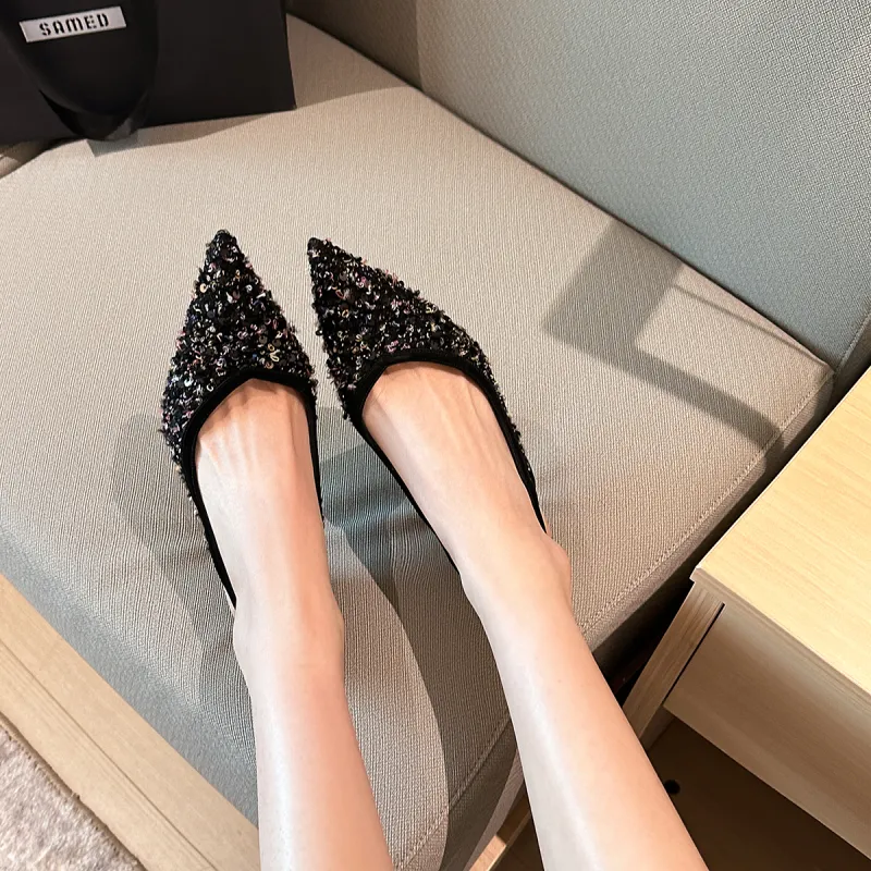 YAFEI XUANYU Slim Heel High Heels 6.5CM Women's-3