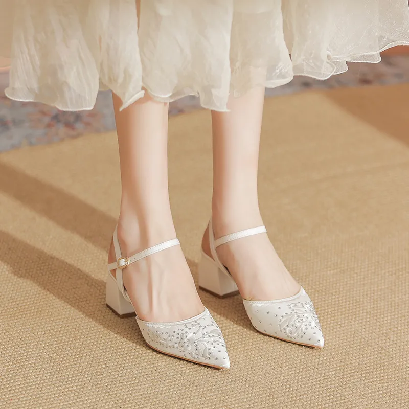 YAFEI XUANYU Chunky Heel High Heels 5cm Women's-2