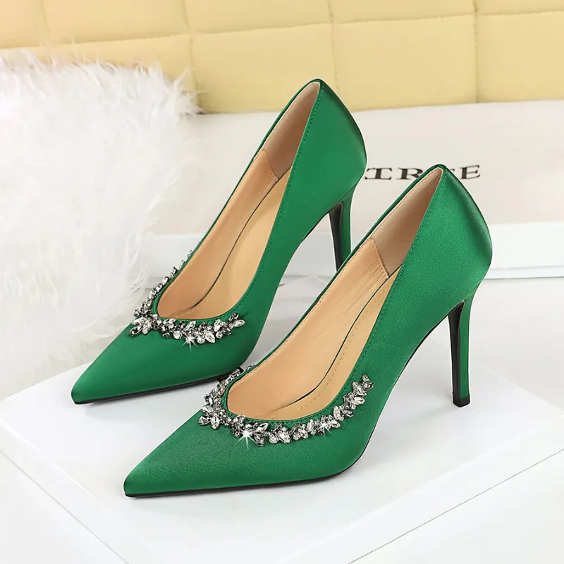 YAFEI XUANYU Slim Heel High Heels Women's-11