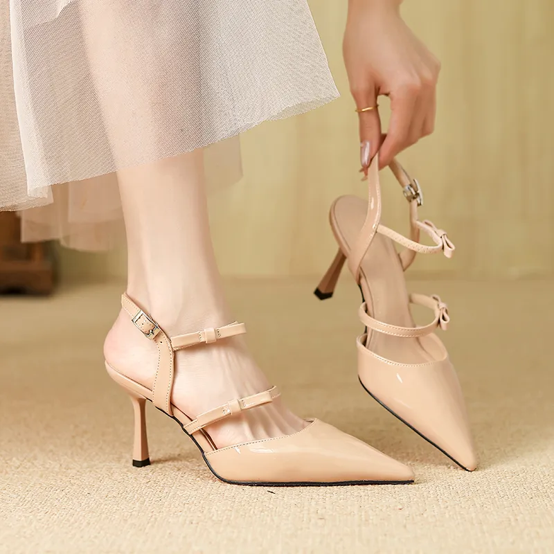 YAFEI XUANYU Slim Heel High Heels Women's-19
