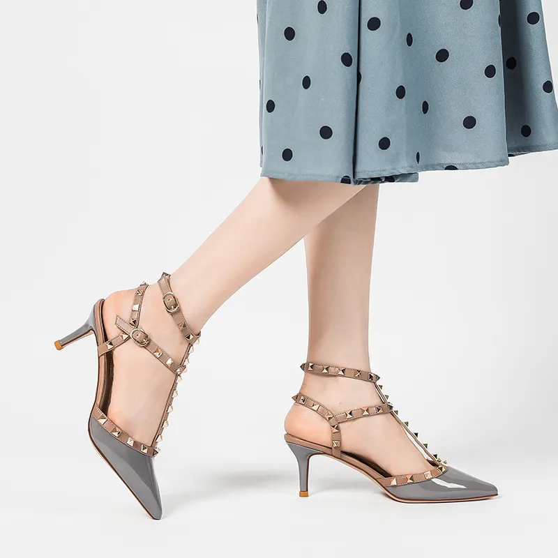 YAFEI XUANYU Slim Heel High Heels 6CM Women's-13