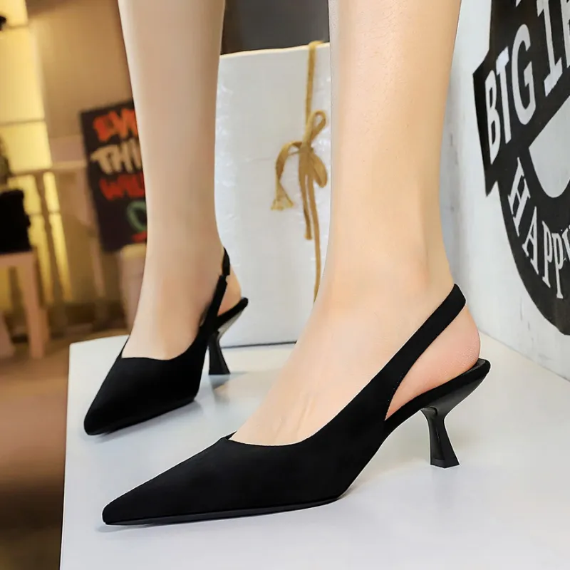 YAFEI XUANYU Slim Heel High Heels 7CM Women's-3