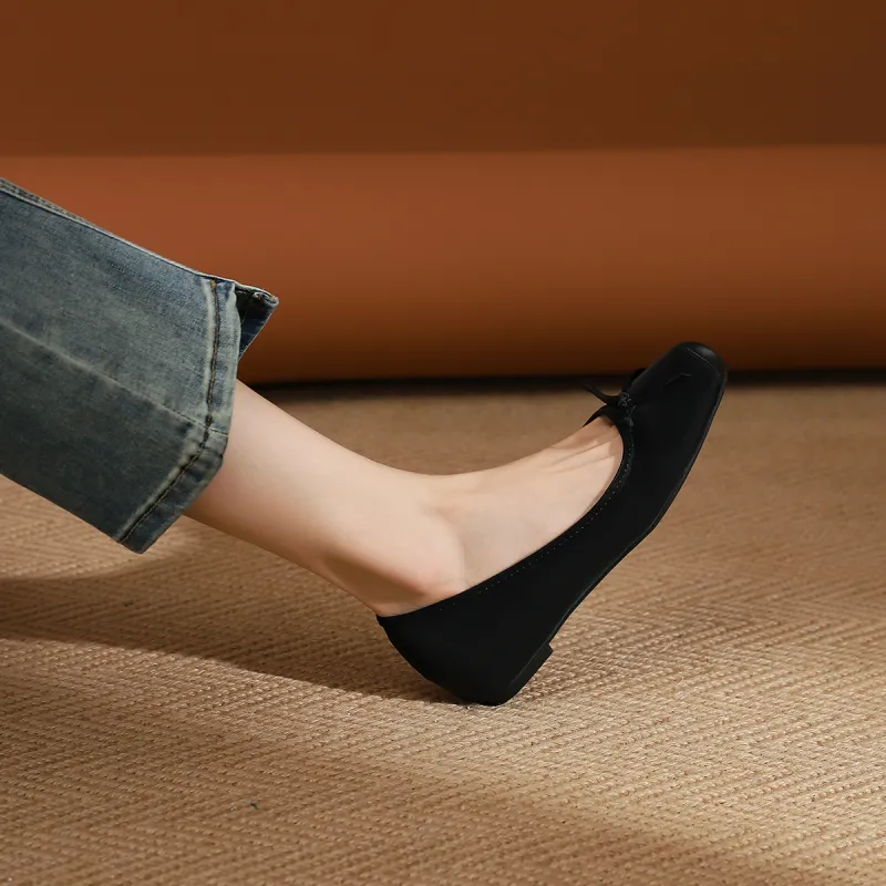 YAFEI XUANYU Casual Single Shoes 1CM Women's-1