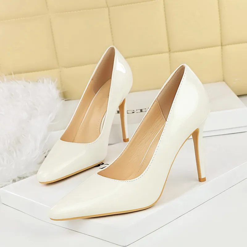 YAFEI XUANYU Slim Heel High Heels 10CM Women's-9