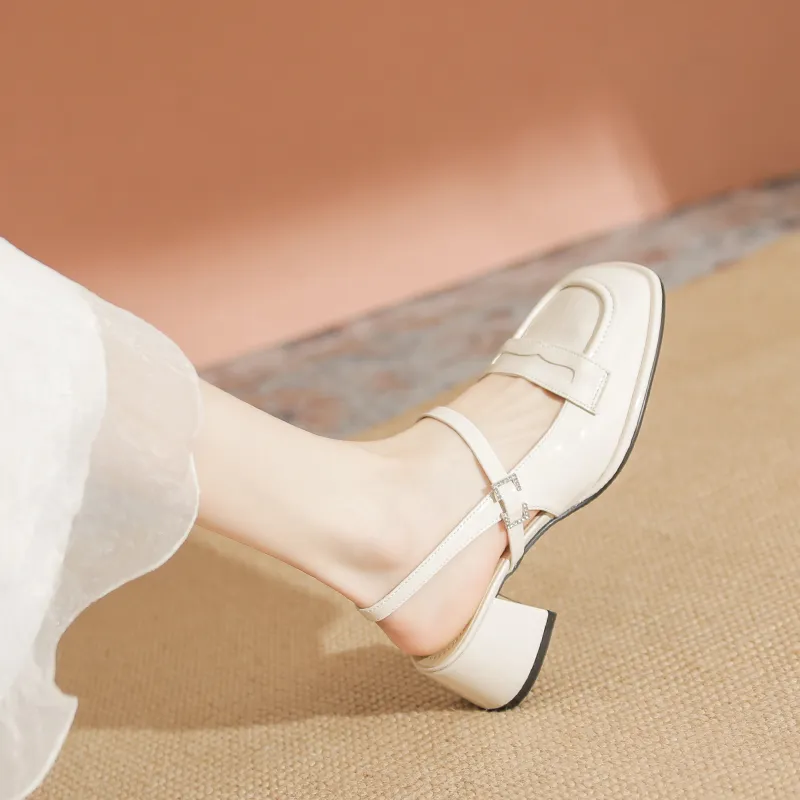 YAFEI XUANYU Chunky Heel High Heels Women's-1