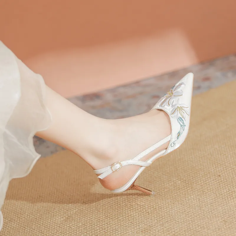 YAFEI XUANYU Slim Heel High Heels 7cm Women's-9