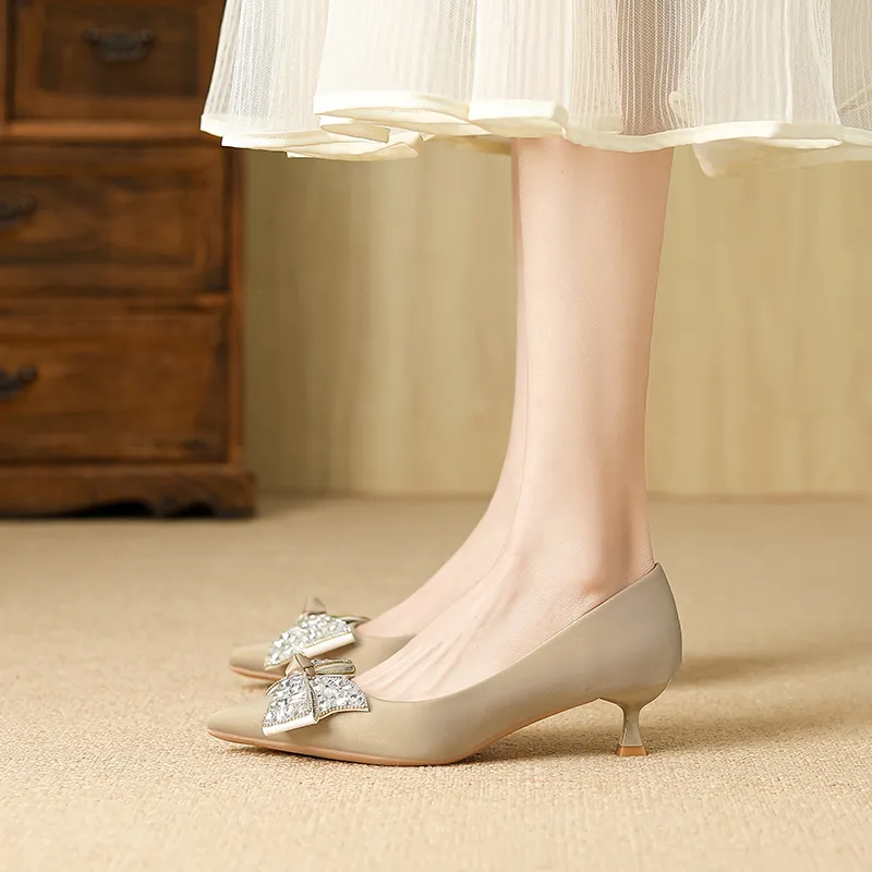 YAFEI XUANYU Slim Heel High Heels Women's-15