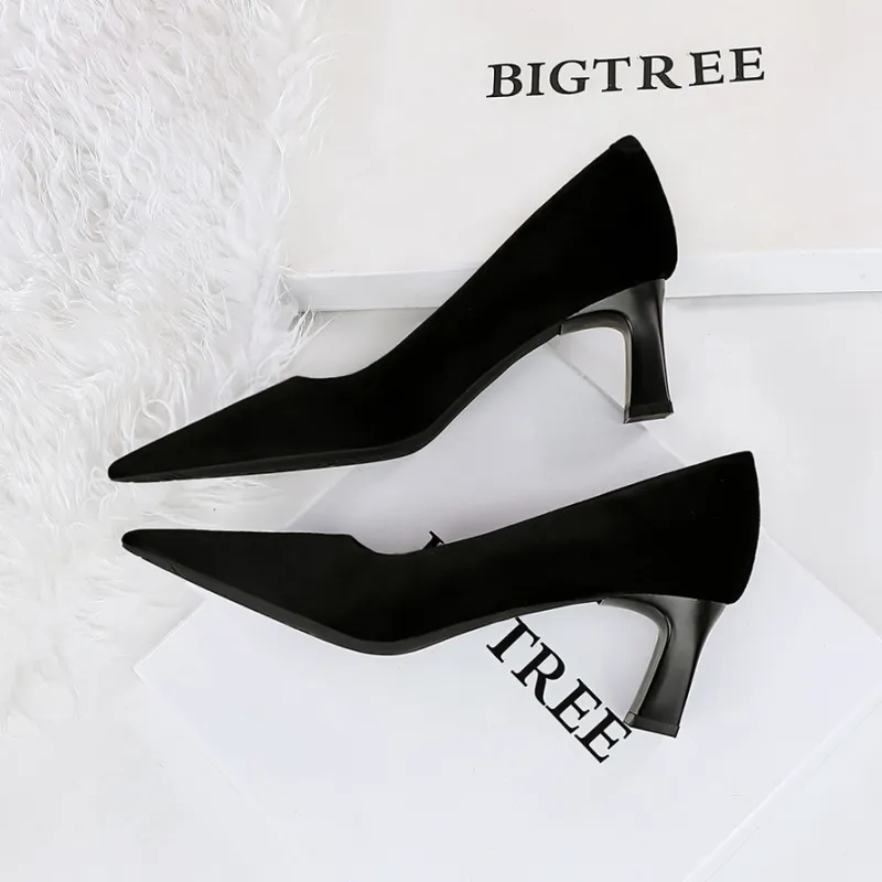 YAFEI XUANYU Chunky Heel High Heels 6CM Women's-15
