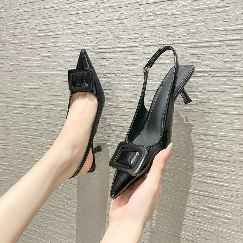 YAFEI XUANYU Slim Heel High Heels 6cm Women's-13