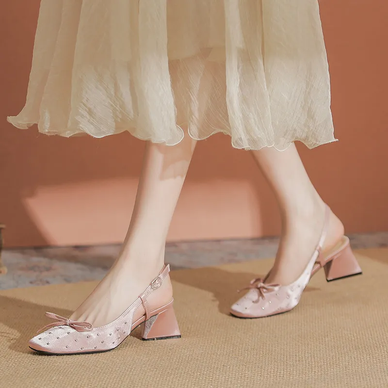 YAFEI XUANYU Chunky Heel High Heels Women's-10