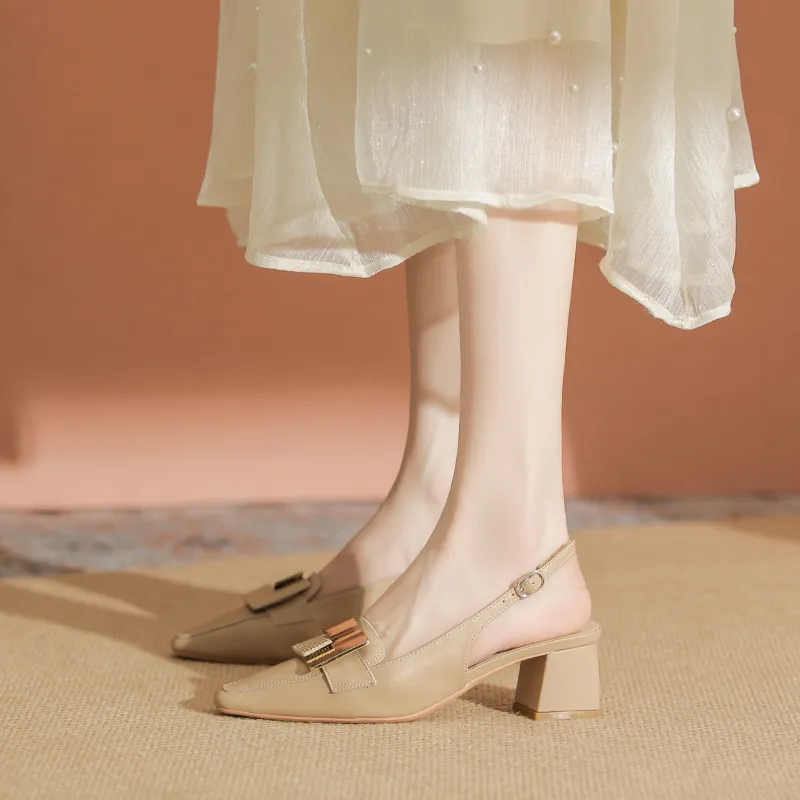 YAFEI XUANYU Chunky Heel High Heels Women's-6