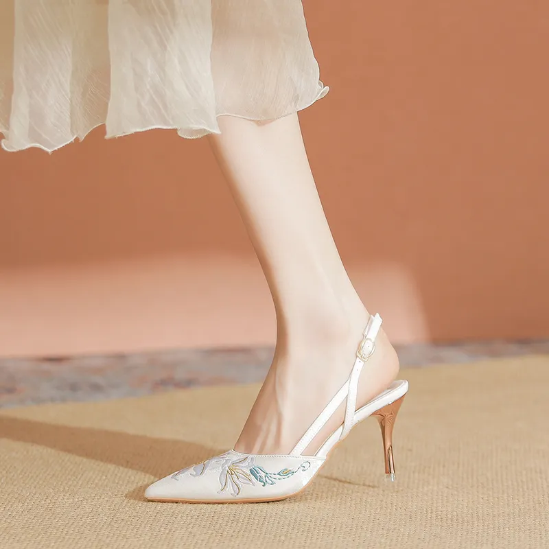 YAFEI XUANYU Slim Heel High Heels 7cm Women's-7