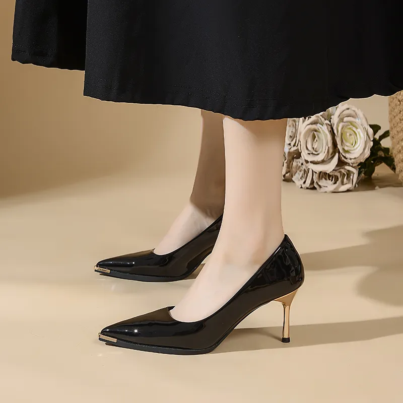 YAFEI XUANYU Slim Heel High Heels 7.5CM Women's-2