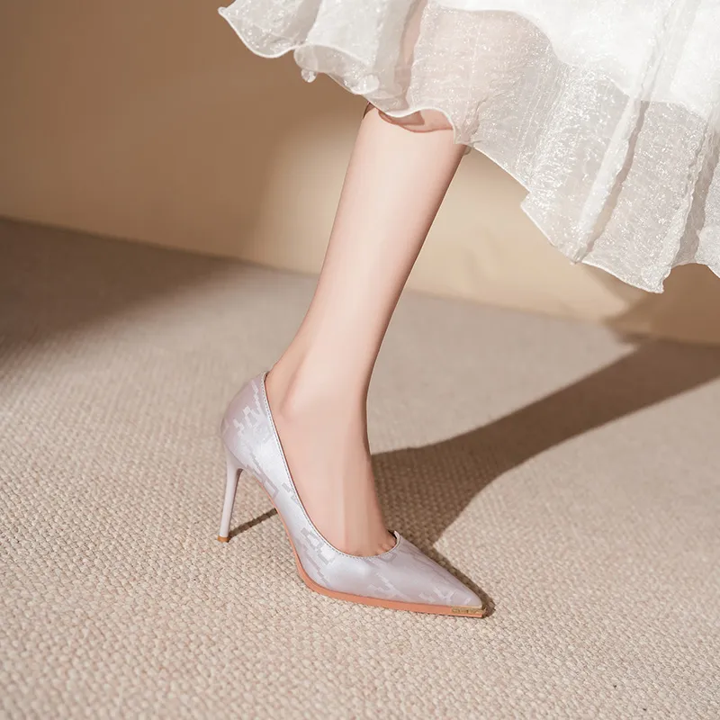 YAFEI XUANYU Slim Heel High Heels Women's-11