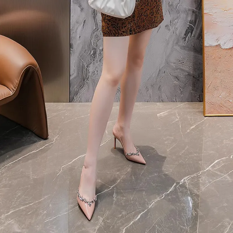 YAFEI XUANYU Slim Heel High Heels 6cm/8cm Women's-6