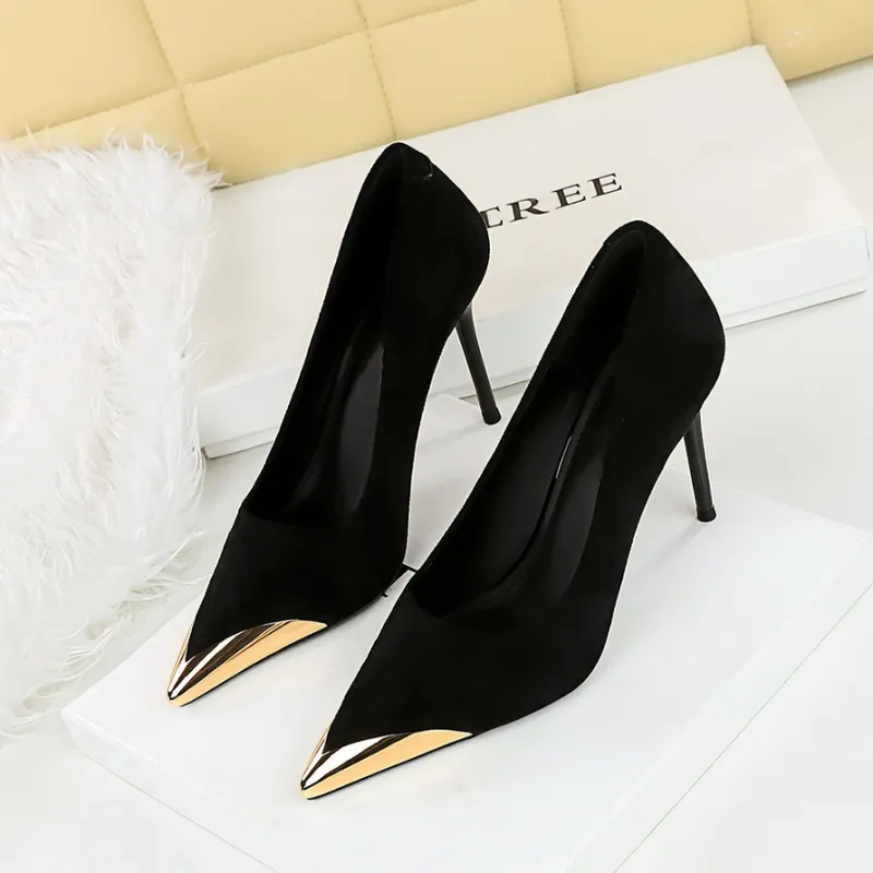YAFEI XUANYU Slim Heel High Heels Women's-8