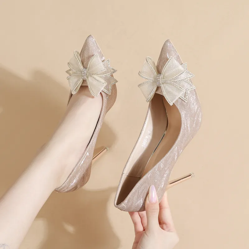 YAFEI XUANYU Slim Heel High Heels Women's-8