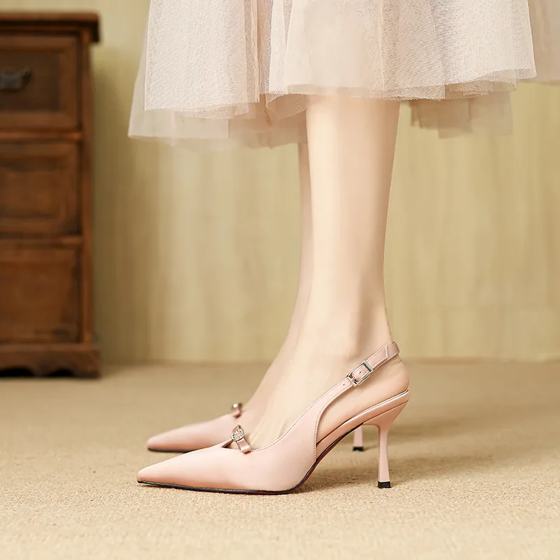 YAFEI XUANYU Slim Heel High Heels 8CM Women's-9
